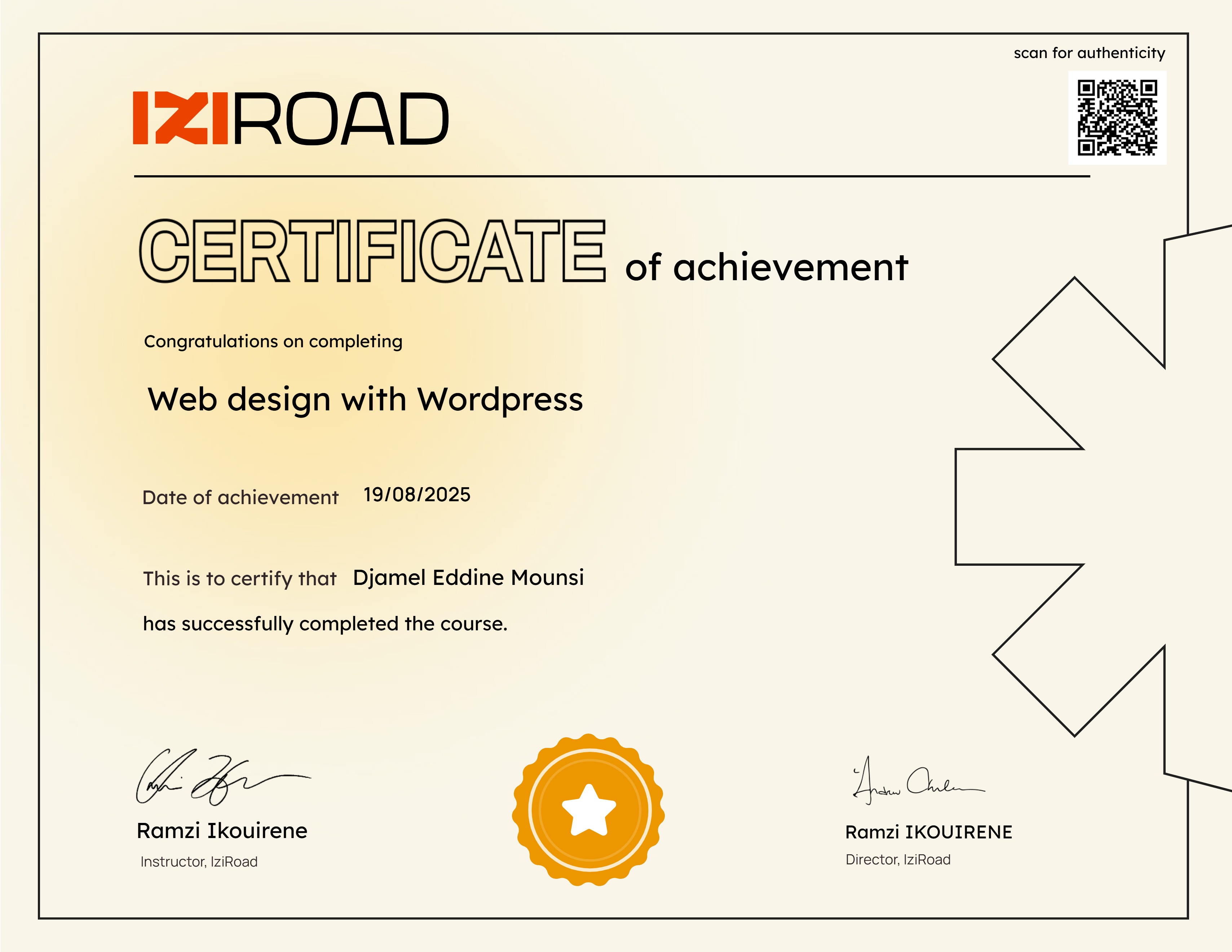 Web design with Wordpress 2026